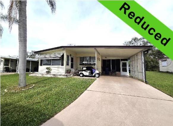 Ellenton, FL Mobile Home for Sale located at 7816 Buena Vista Dr N Colony Cove